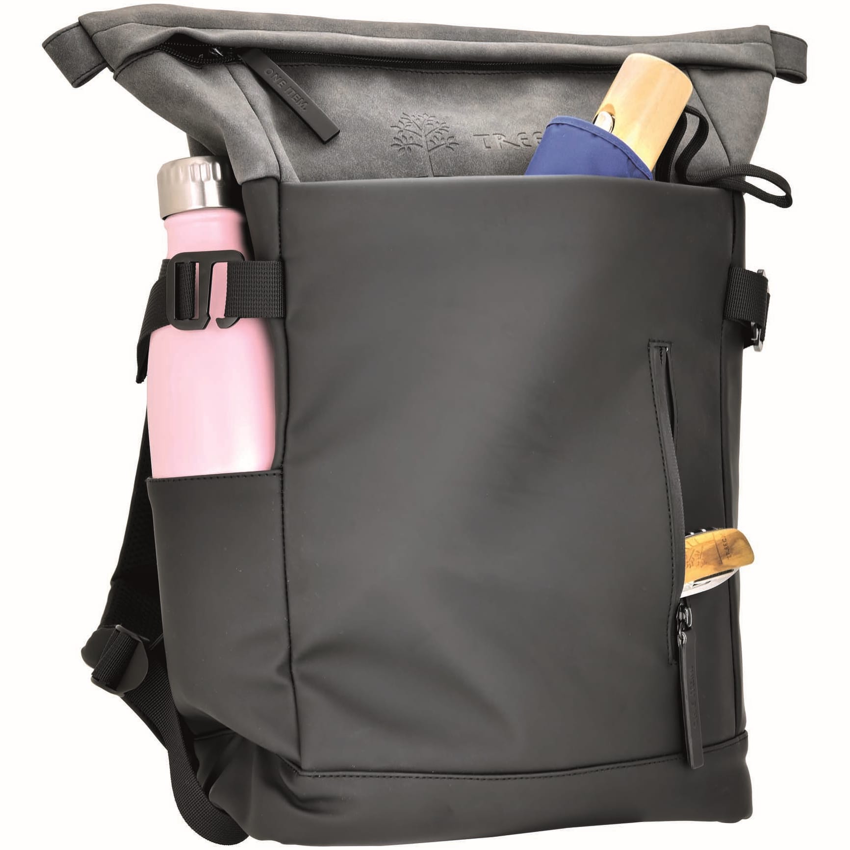 TREECK-4178.12-0417812020247 TREECK Rucksack Urban 4178.12 schwarz/grau – Hochwertig & günstig bei ShopDeca