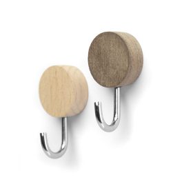 TRENDFORM Magnethaken WOOD HOOK FA3140 2er Set, Holz