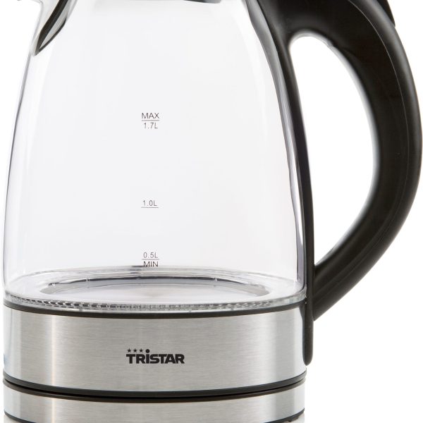 TRISTAR Wasserkocher 1.7lt WK-3377 mit Glaskrug