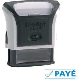 TRODAT Stempel PAYE 4911 blau