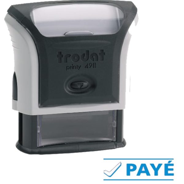 TRODAT Stempel PAYE 4911 blau