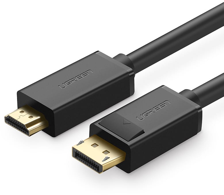 UGREEN-10239-6957303812394 UGREEN Cable DP Male to HDMI Male 10239 1.5m, Black – Hochwertig & günstig bei ShopDeca