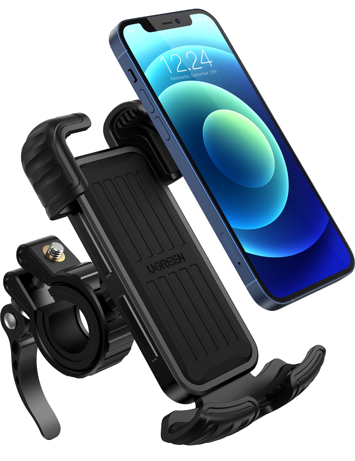 UGREEN-60548-6957303865482 UGREEN Bike Phone Mount 60548 Black, (BB) – Hochwertig & günstig bei ShopDeca