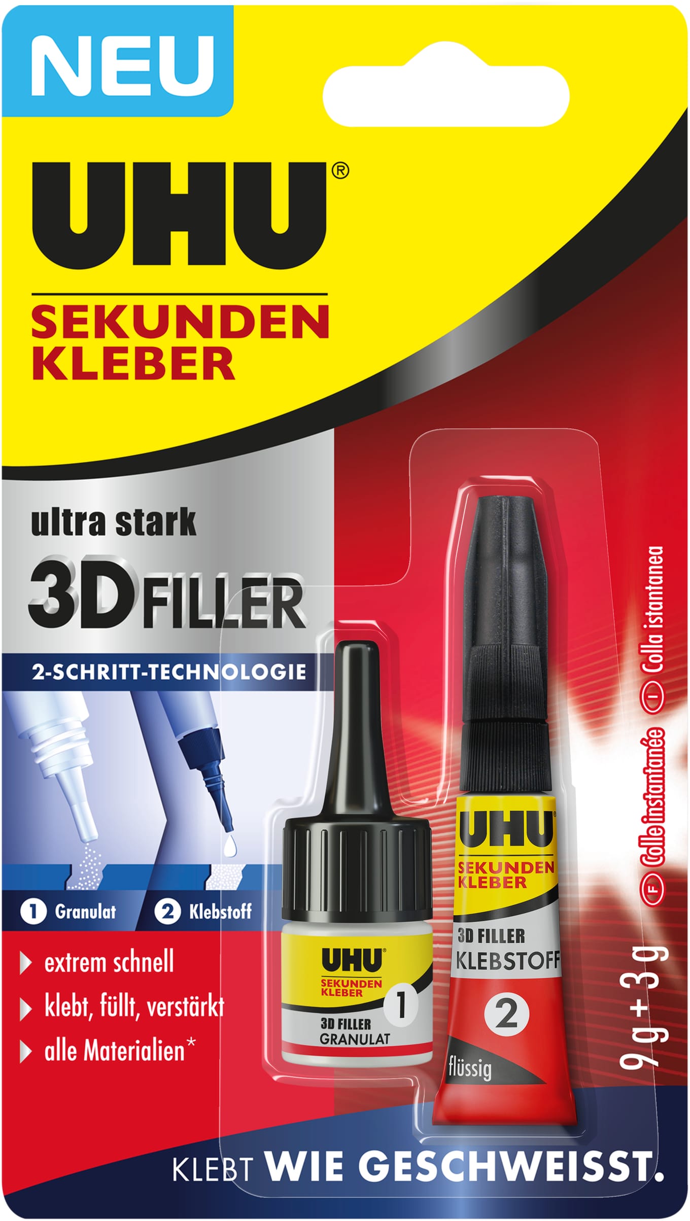 UHU-45480-4026700454802 UHU Sekundenkleber 3D-Filler 45480 ultra stark 30g – Hochwertig & günstig bei ShopDeca
