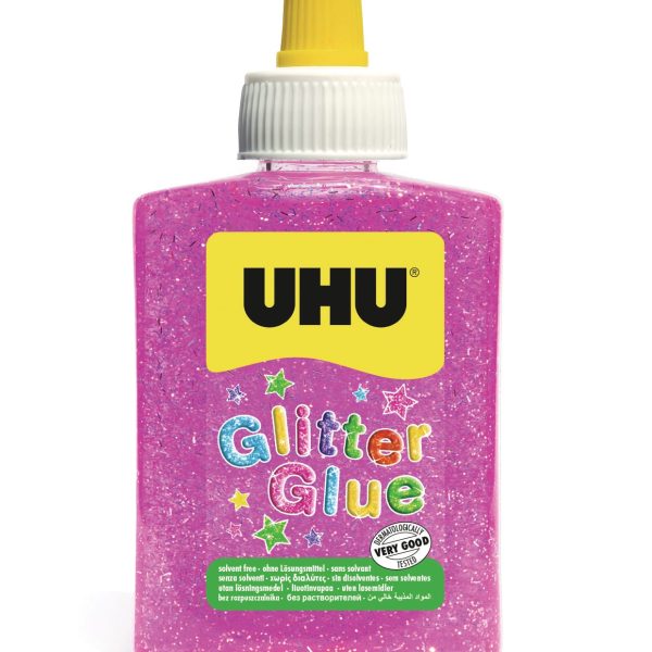 UHU Glitter Glue 49990 pink