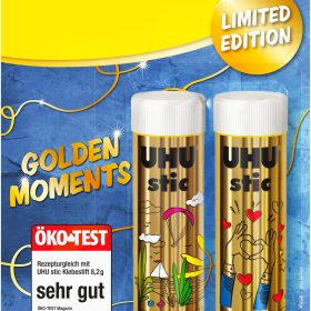 UHU Klebestift Stic 507814 Golden Moments 2x8.2g