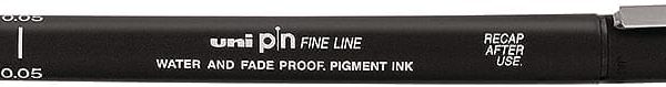 UNI-BALL Fineliner Pin 0,05mm PIN005200B schwarz