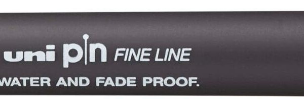 UNI-BALL Fineliner Pin 0.5mm PIN05-200(S) Dark Grey dunkelgrau