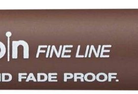 UNI-BALL Fineliner Pin 0.5mm PIN05-200(S) Sepia sepia