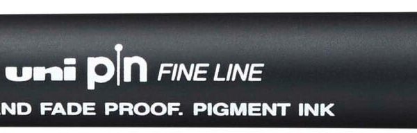 UNI-BALL Fineliner Pin brush PINBR-200(S) Black schwarz