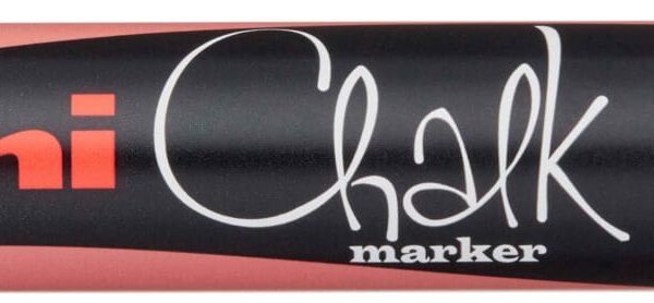 UNI-BALL Chalk Marker 1.8-2.5mm PWE-5M METALLIC RED Metallic rot