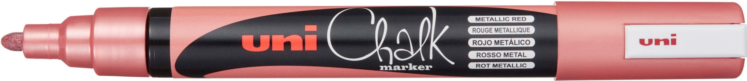 UNI-BALL-PWE-5M-METALLIC-RED-4902778256411 UNI-BALL Chalk Marker 1.8-2.5mm PWE-5M METALLIC RED Metallic rot – Hochwertig & günstig bei ShopDeca
