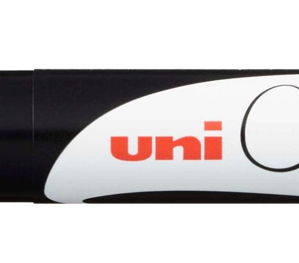 UNI-BALL Chalk-Marker 0,9-1,3mm PWE3MS BLACK schwarz