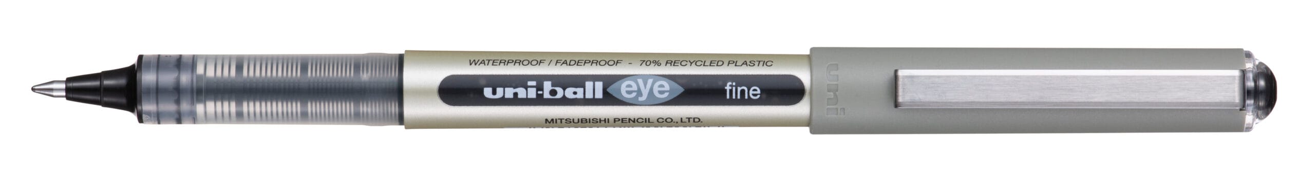 UNI-BALL-UB-157EBLACK-4902778315156 UNI-BALL Tintenroller Eye fine 0.7mm UB-157EBLACK schwarz, Eco – Hochwertig & günstig bei ShopDeca