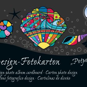 URSUS Fotokarton-Block Potpourri A6 11456499SE 300g,60 Motive 60 Blatt
