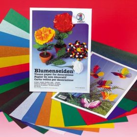 URSUS Seidenpapier 23x33cm 15250099 20g, farbig ass.