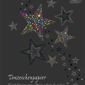 URSUS Tonzeichenpapier-Block A4 2134601SE 130g, weiss 20 Blatt