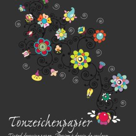 URSUS Tonzeichenpapier-Block A3 2154090SE 130g, schwarz 10 Blatt