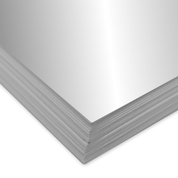 URSUS Tonzeichenpapier A4 2174689 130g, silber 100 Blatt