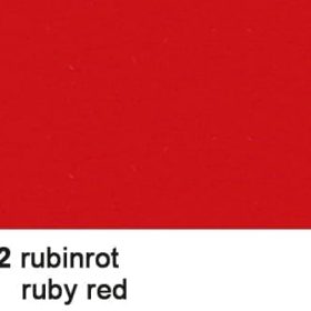 URSUS Fotokarton 70x100cm 3881422 300g, rubinrot
