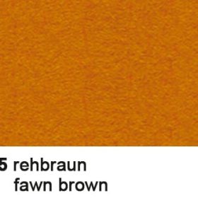URSUS Tonzeichenpapier 50x70cm 2232275 130g, rehbraun
