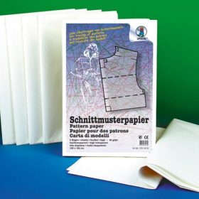 URSUS Schnittmusterpapier 100x150cm 2761000 40g, transparent 5 Blatt