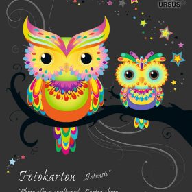 URSUS Fotokarton-Block A4 3704699SE 300g, 10 Farben int. 10 Blatt