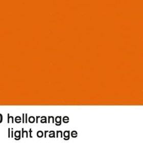 URSUS Fotokarton A4 3764640 300g, hellorange 100 Blatt