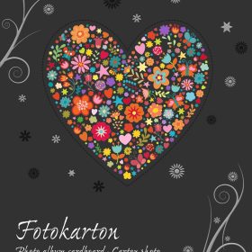 URSUS Fotokarton-Block A3 3814001SE 300g, weiss 10 Blatt