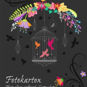 URSUS Fotokarton-Block A3 3814090SE 300g, schwarz 10 Blatt