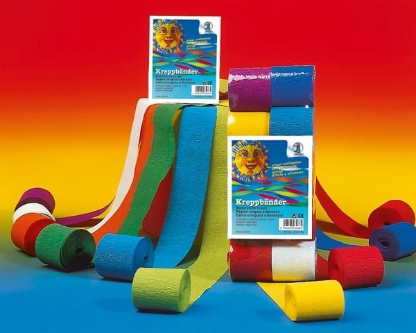 URSUS Kreppband 5x10cm 4139199 36g, ass. 10 Rollen