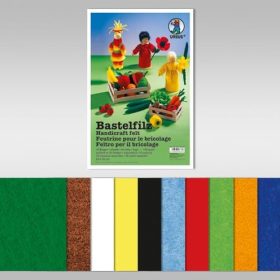 URSUS Bastelfilz 20x30cm 4170099 10 Farben ass.