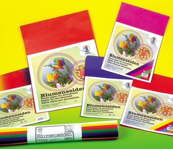 URSUS Seidenpapier 50x70cm 4602200 weiss 10 Bogen