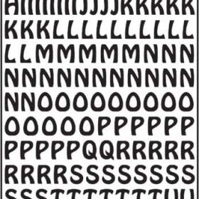 URSUS Kreativ Sticker 59100013 Buchstaben gold