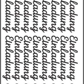 URSUS Kreativ Sticker 59110002 Einladung silber