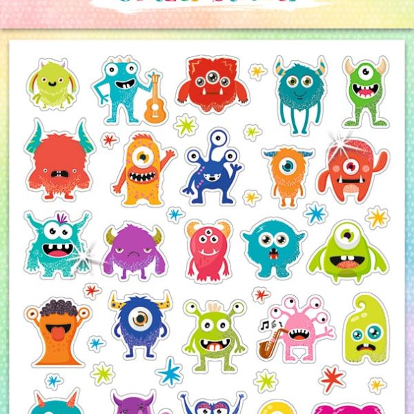 URSUS Glitzer-Sticker FUN Mot. 05 59540005F 150 Sticker