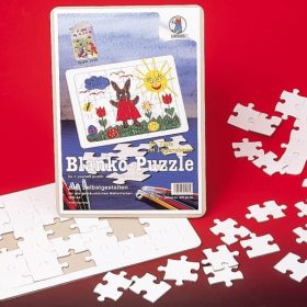 URSUS Blanko-Puzzle 29x37cm 8260000 weiss 72 Teile