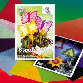 URSUS Strohseide 8320099 23x33cm farbig ass.