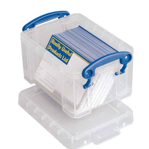 USEFULBOX Kunststoffbox 0,3lt 68501400 transparent
