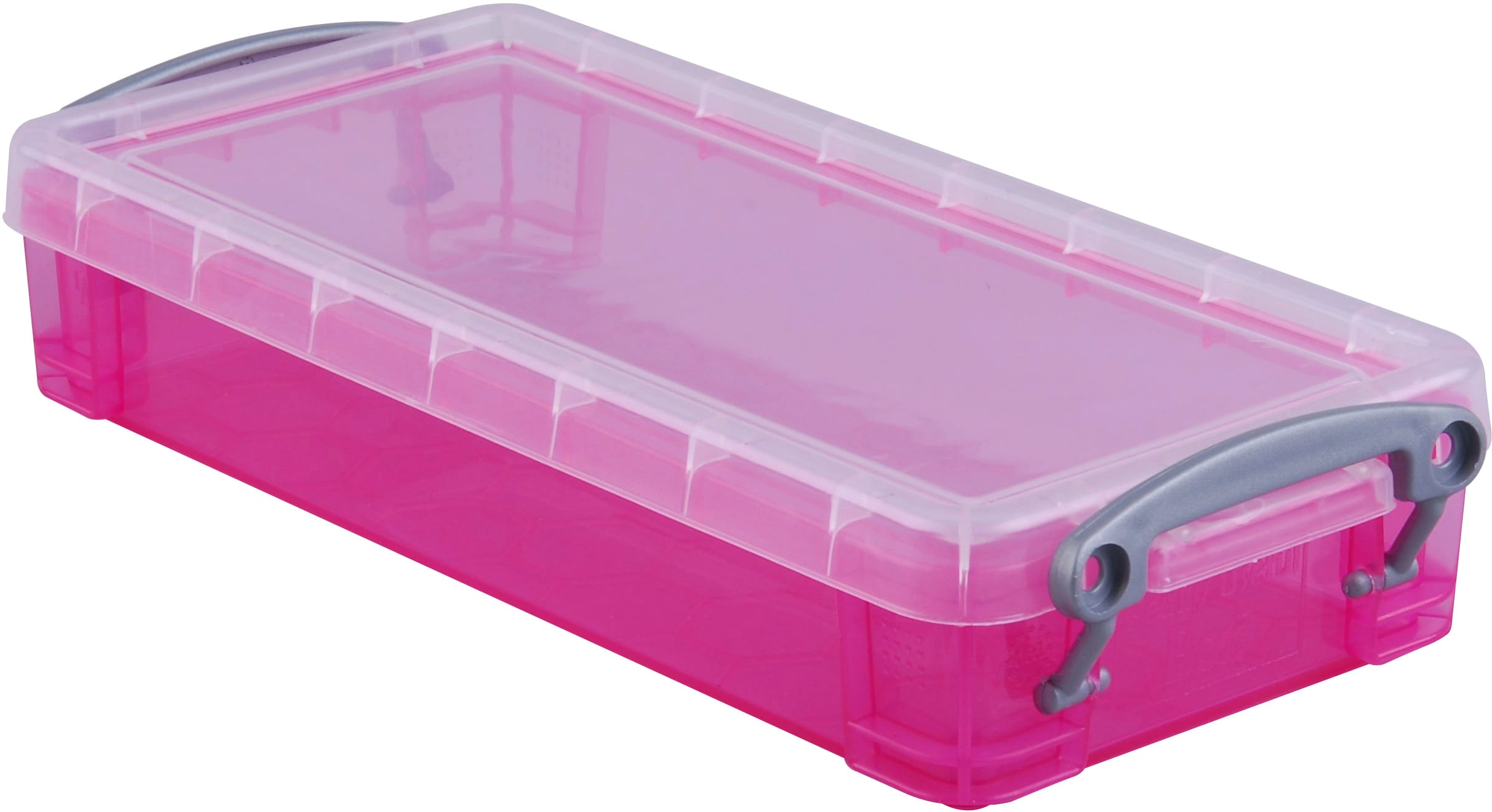 USEFULBOX-68501618-5060231635490 USEFULBOX Kunststoffbox 0,55lt 68501618 transparent pink – Hochwertig & günstig bei ShopDeca