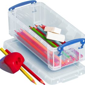 USEFULBOX Kunststoffbox 0,9lt 68501800 transparent