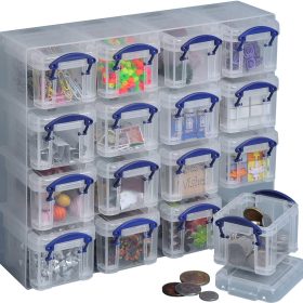 USEFULBOX Organizer Set 0,14lt 68507300 transparent