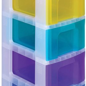 USEFULBOX Aufbewahrungsbox 42x30x105cm 68514400 5x12 Liter Schubladen