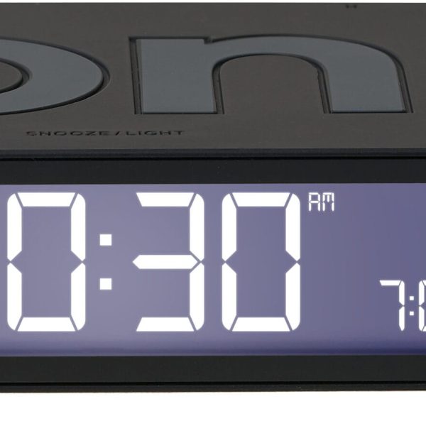 LEXON Wecker Flip Classic LR157N0 schwarz