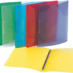 VIQUEL Ringbuch A4 020940-08 transparent, 4-Ring