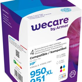 WECARE Multi 950XL/951 rebuilt CMYBK C2P43AEWE z.HP OJ Pro 8100 75/3x30ml