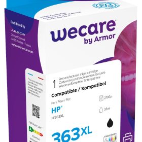 WECARE Tinte 363 rebuilt schwarz C8721EEWE zu HP PhotoSmart 8250 35ml