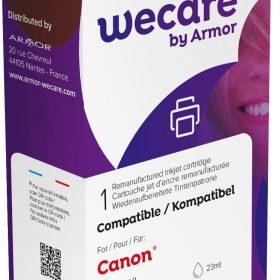 WECARE Tinte XL rebuilt schwarz PG-540XLWE zu Canon PIXMA MG2150 23ml