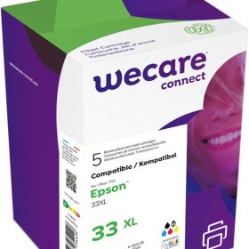 WECARE Multipack rebuilt CMYBKPBK T333740WE zu Epson XP-530 6.4/4x4.5ml