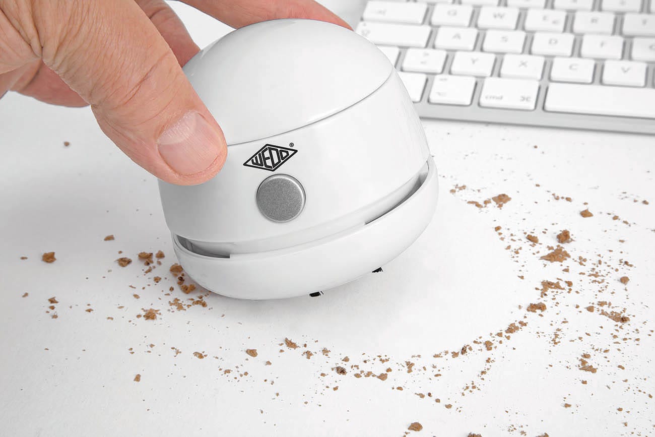 WEDO-20520200-4003801865331 WEDO Mini-Tischstaubsauger W2D2 20520200 weiss – Hochwertig & günstig bei ShopDeca